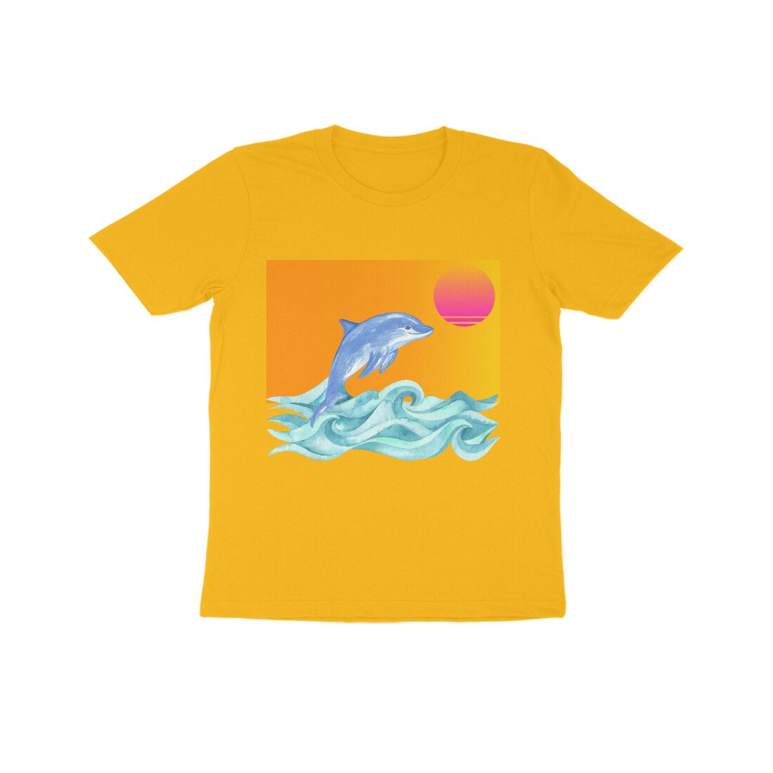 Dolphin Playing T-shirt for kids - Image 5
