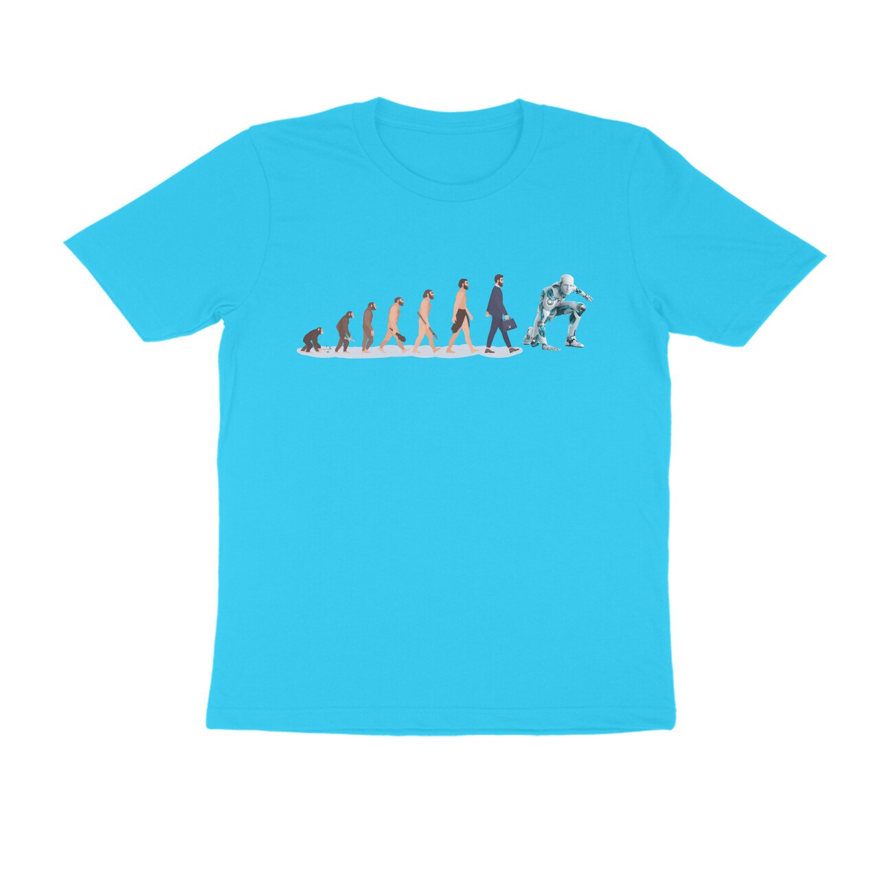 Human Evolution 2.0 T-shirt For Men - Image 5