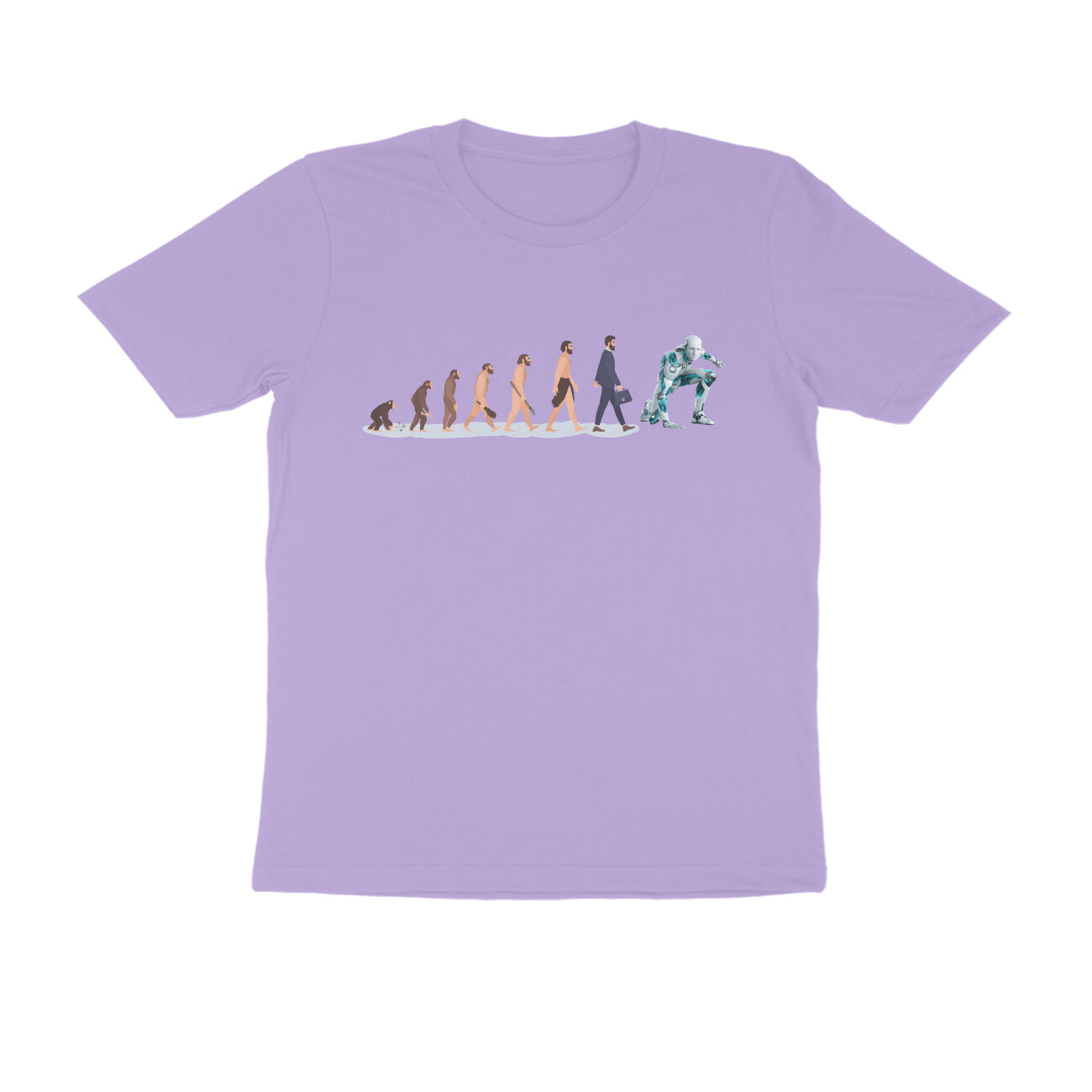 Human Evolution 2.0 T-shirt For Men - Image 11