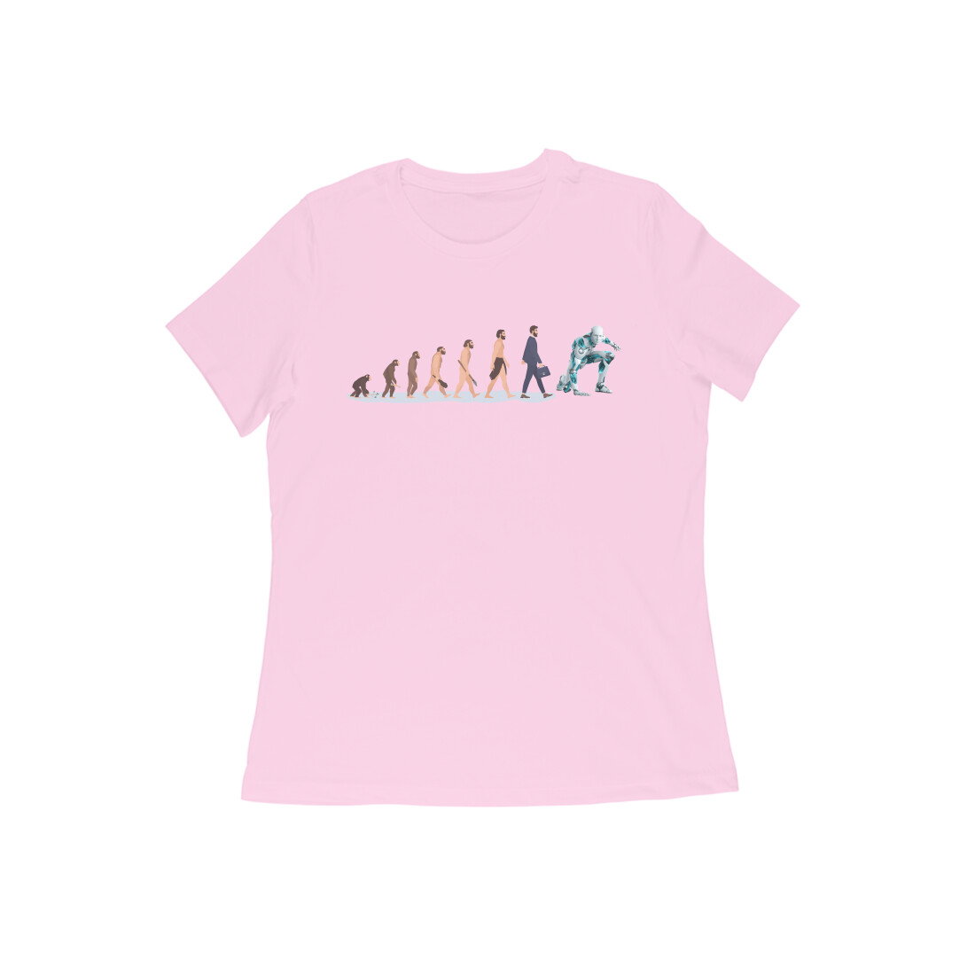 Human Evolution 2.0 T-shirt For Women