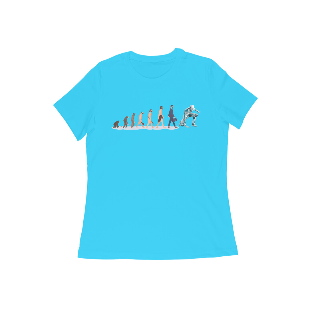 Human Evolution 2.0 T-shirt For Women - Image 7