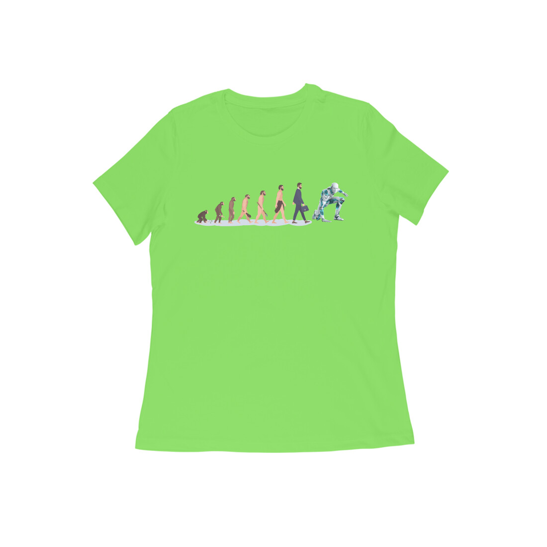 Human Evolution 2.0 T-shirt For Women - Image 13