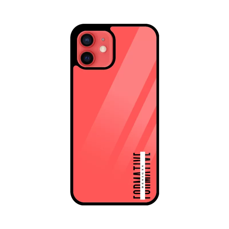 Apple iPhone Cover (Brick Red)