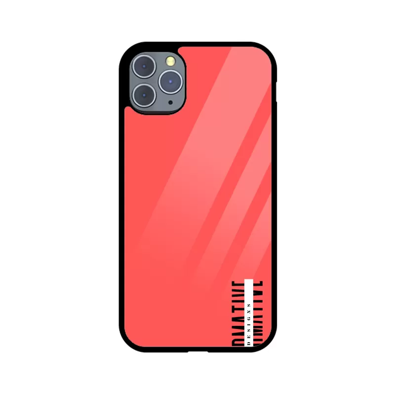 Apple iPhone Cover (Brick Red) - Image 3