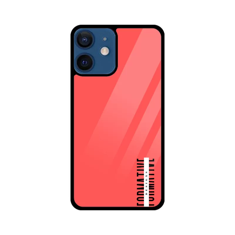 Apple iPhone Cover (Brick Red) - Image 5