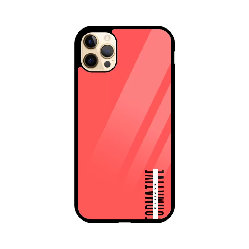 Apple iPhone Cover (Brick Red) - Image 7