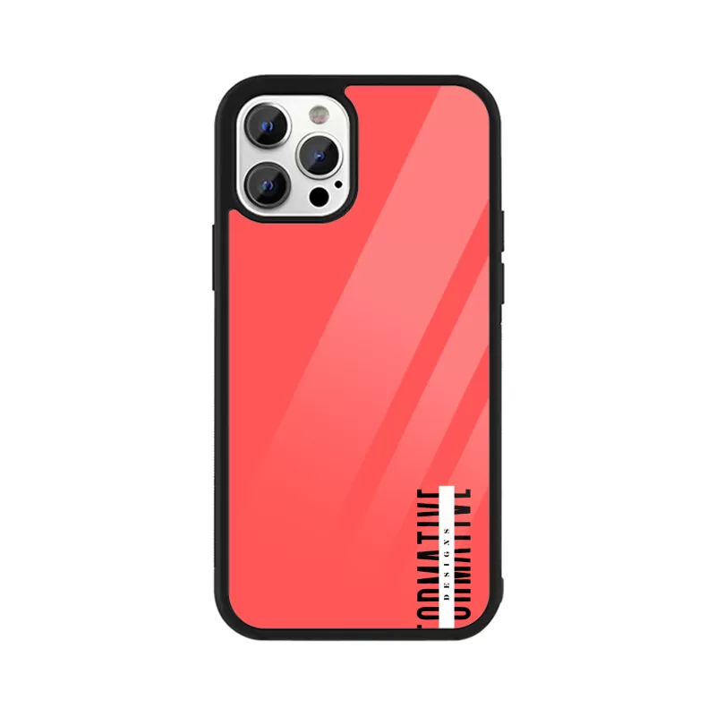 Apple iPhone Cover (Brick Red) - Image 11