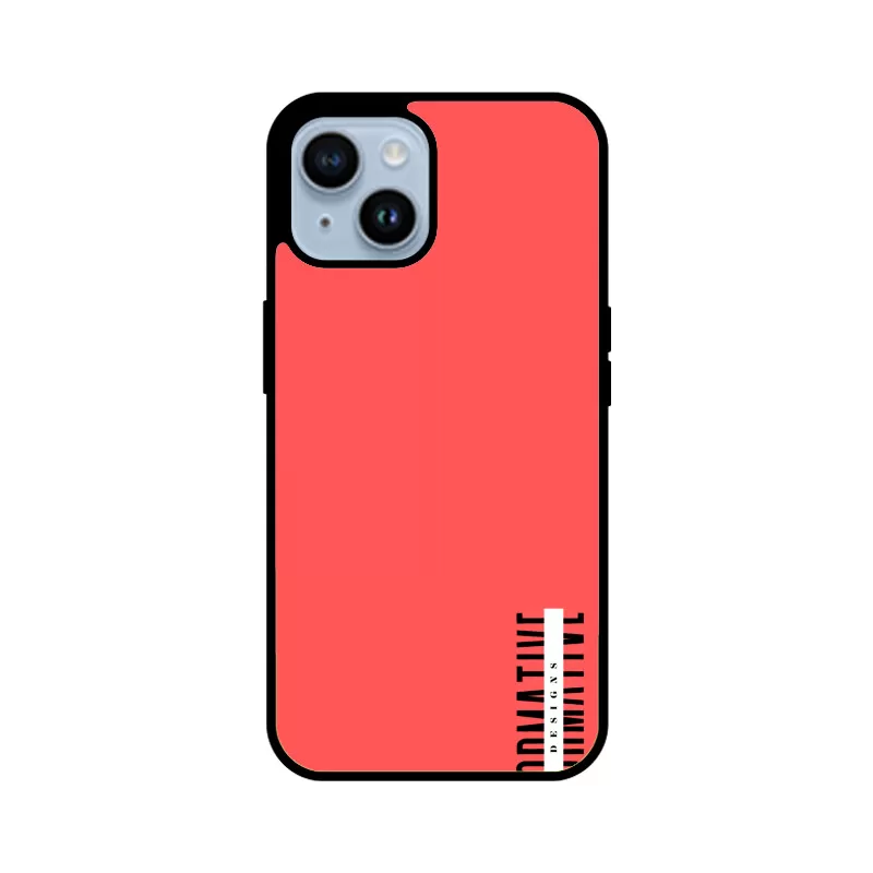 Apple iPhone Cover (Brick Red) - Image 12