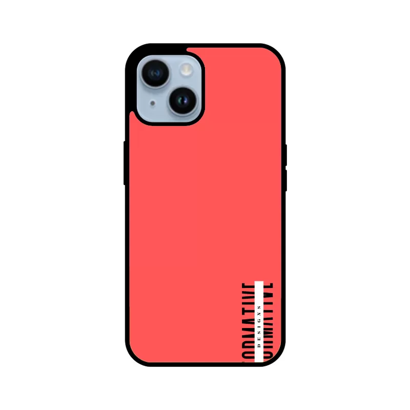 Apple iPhone Cover (Brick Red) - Image 13