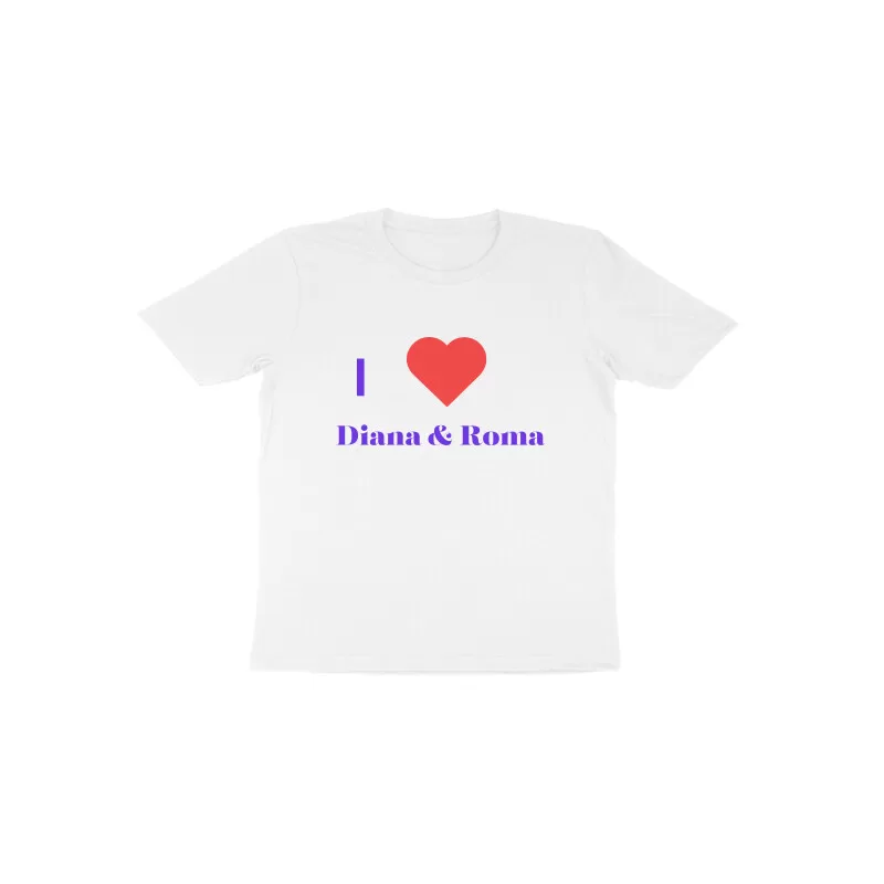 I love Diana & Roma Tshirt for Girl - Image 11