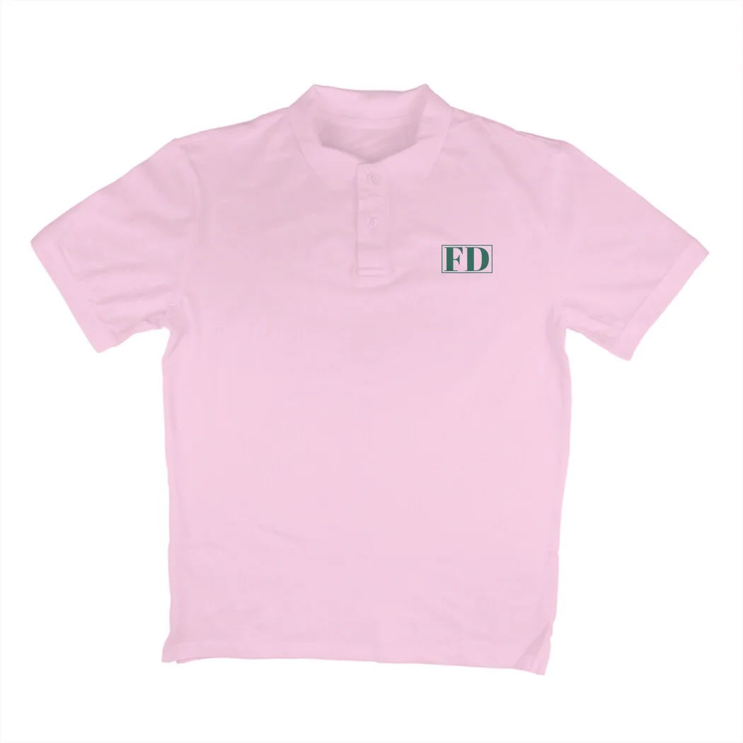 Polo Tshirt For Men (Pink)