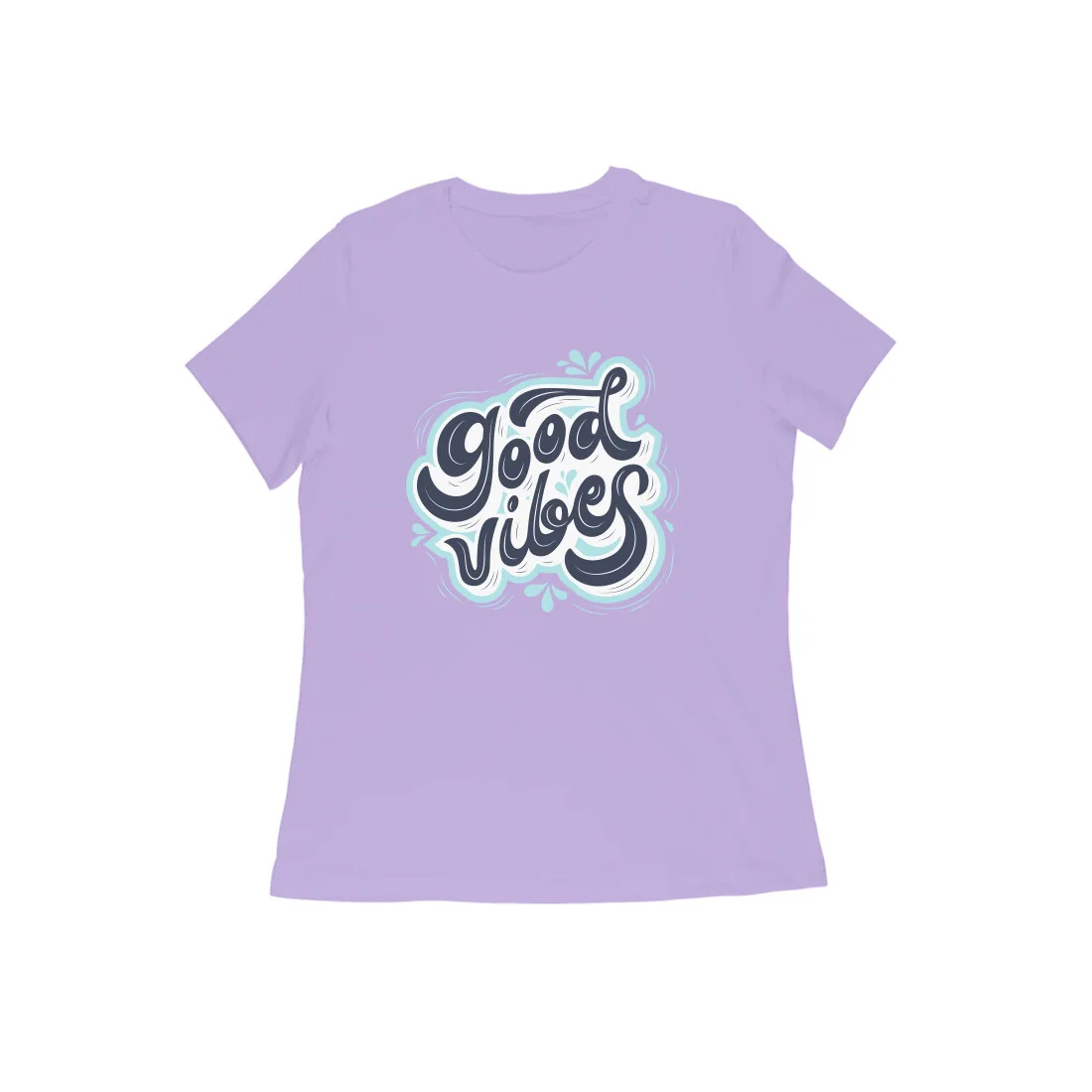 Good Vibes Tshirt for Women - Image 19