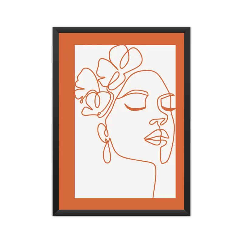 Beauty Behind Silence Framed Poster