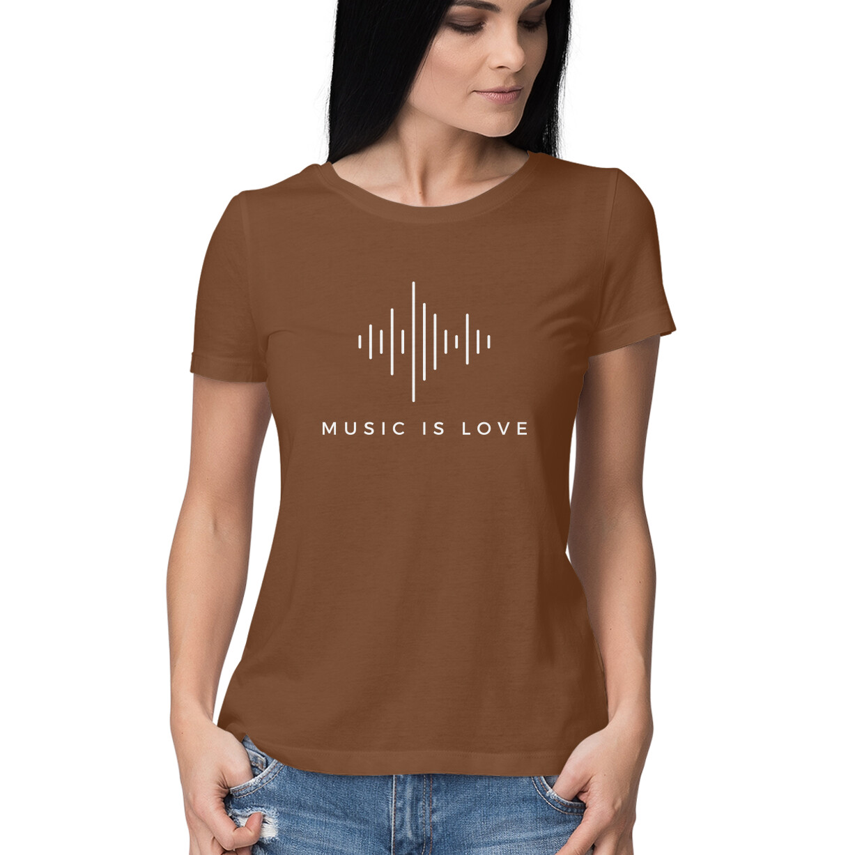 Music Is Love T-shirt For Women - Image 3