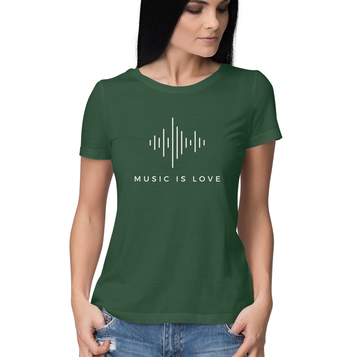 Music Is Love T-shirt For Women - Image 6