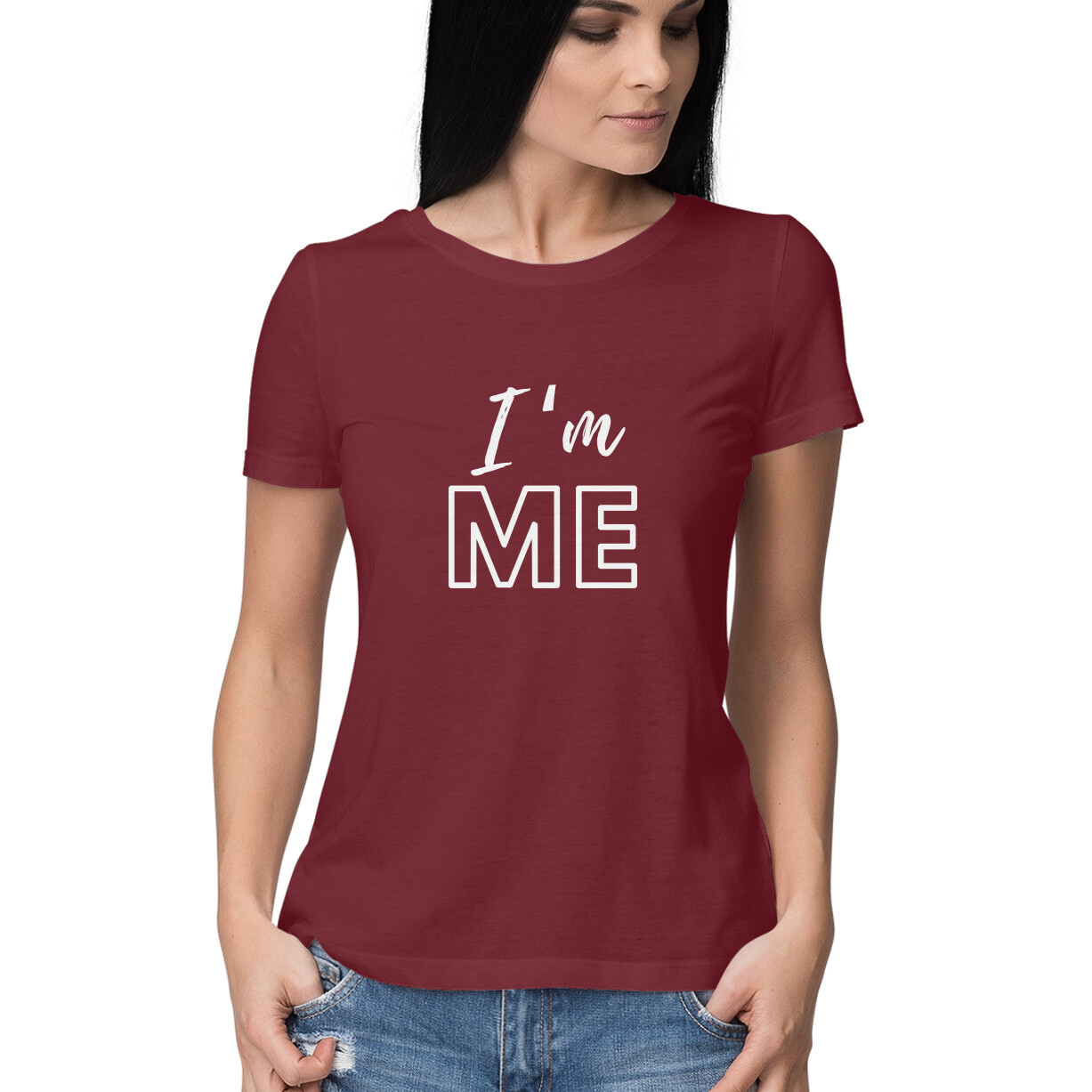 I Am Me Tshirt for Women - Image 3