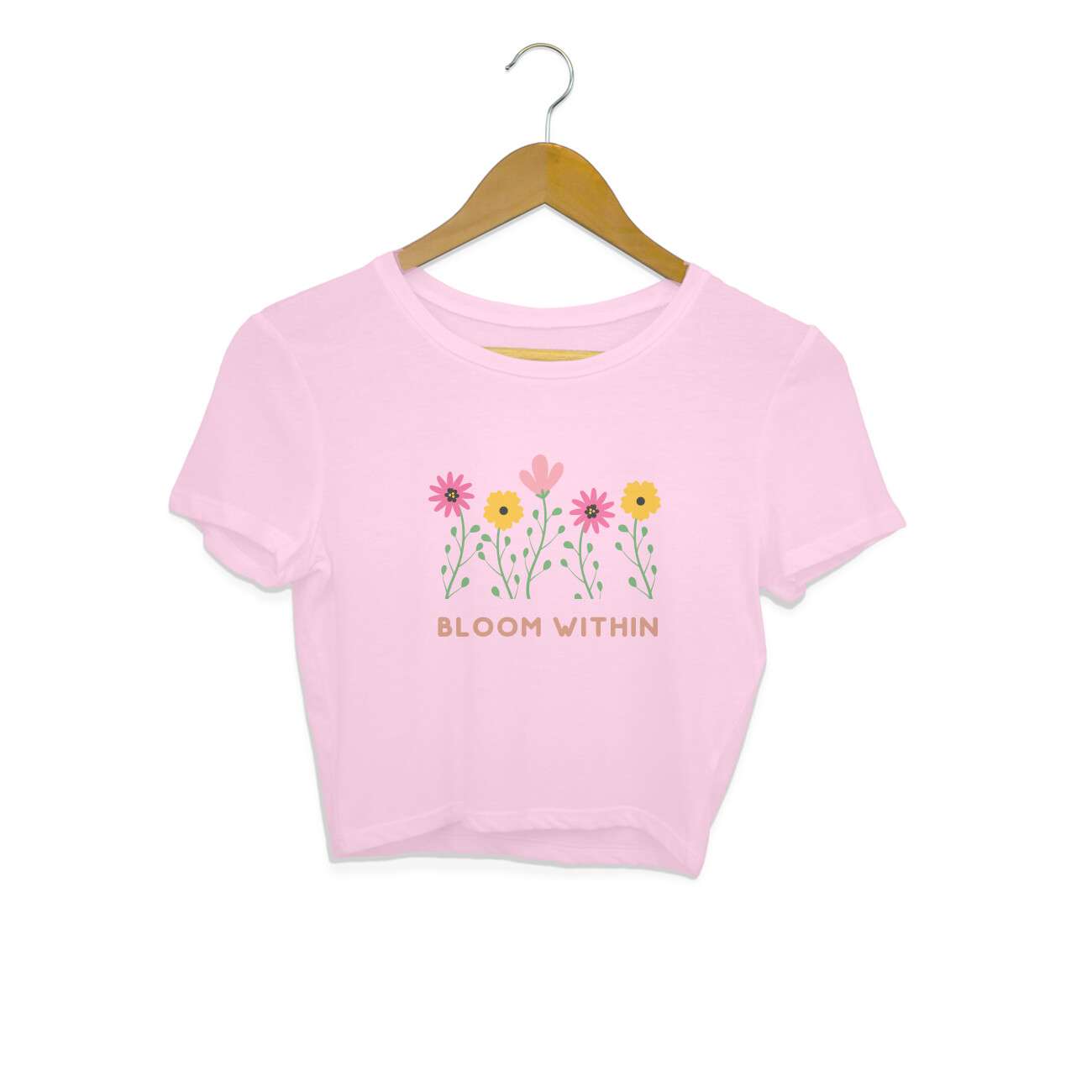 Bloom Within Spring Crop Top For Women - Image 9