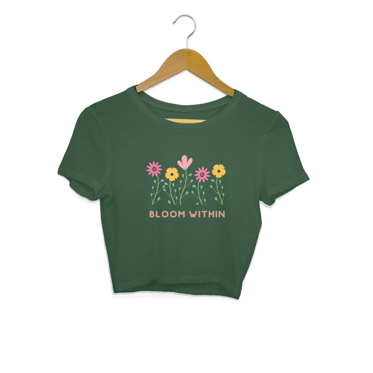 Bloom Within Spring Crop Top For Women - Image 7