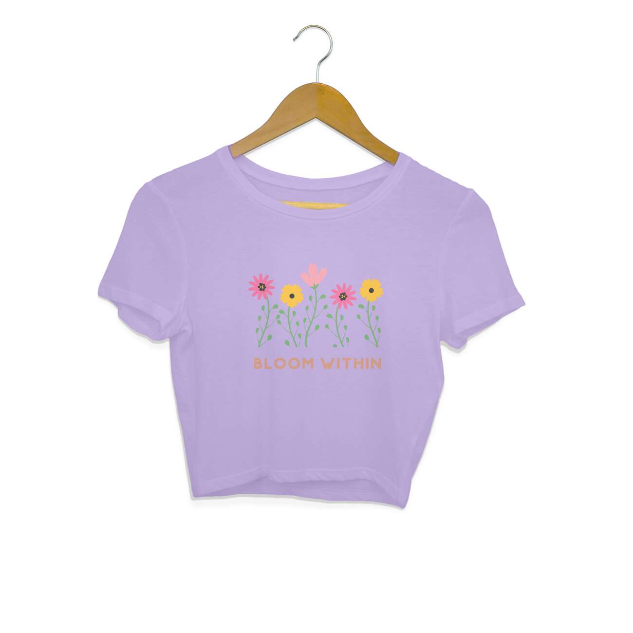 Bloom Within Spring Crop Top For Women - Image 11