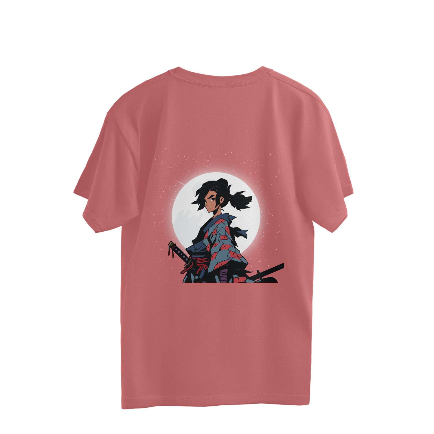 Anime Warrior Oversized Tshirt For Women - Image 2