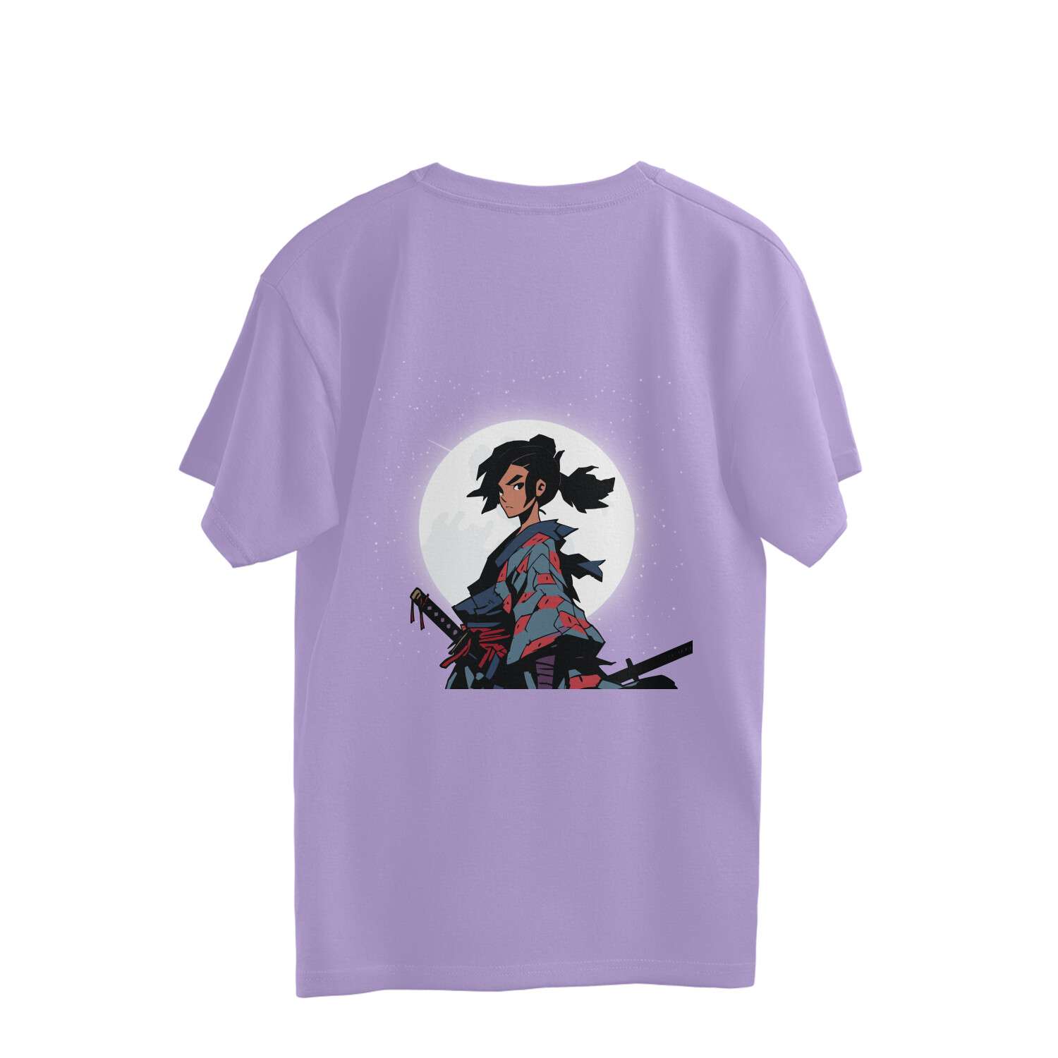 Anime Warrior Oversized Tshirt For Women - Image 3