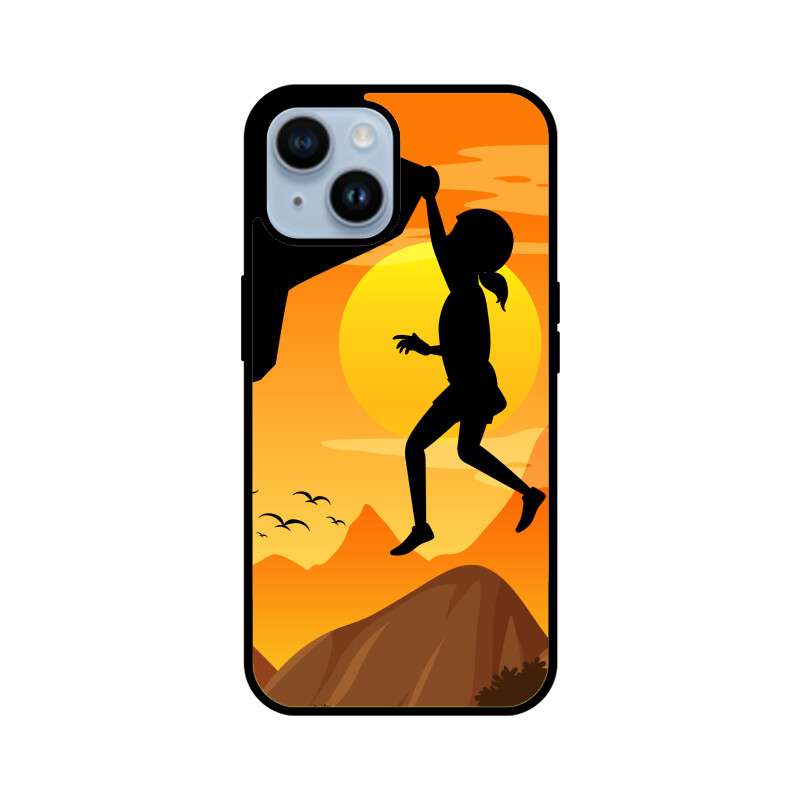 Hanging Boy iPhone Glass Back Cover - Image 6