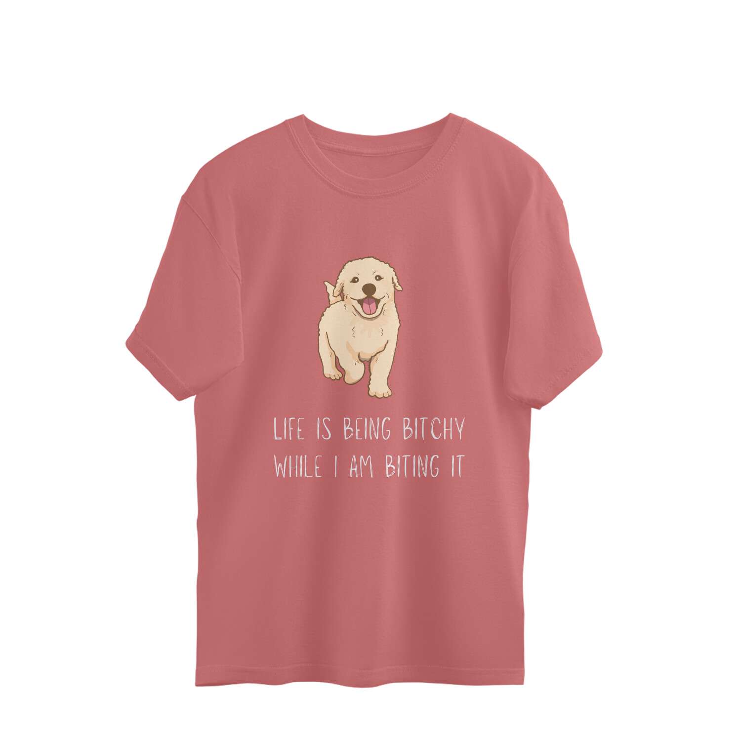 Life is Oversized T-shirt - Image 2