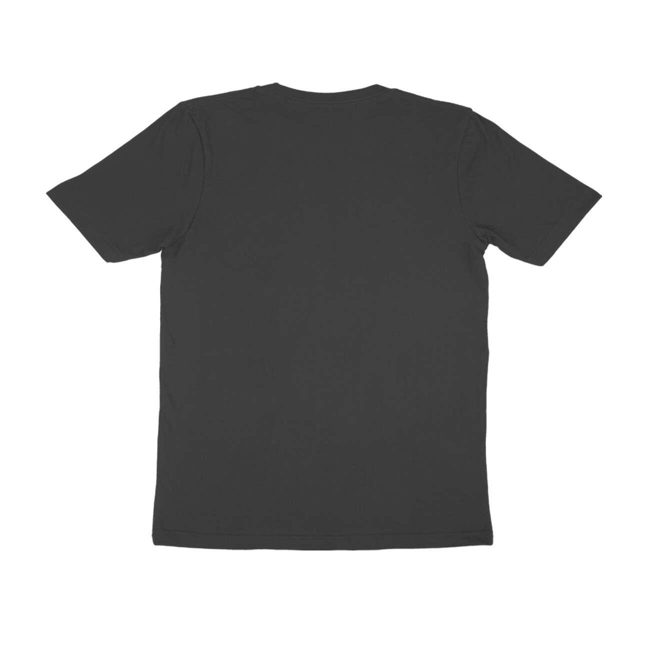 Plain Black Tshirt For Men - Image 2